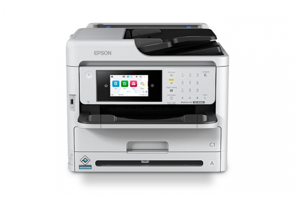 МФУ струйное ЧБ Epson WorkForce Pro WF-M5899DWF C11CK76402, А4, до 34стр/мин, ADF, ScanDuplex, LAN, WIFI