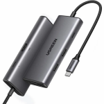 Конвертер Ugreen CM498 USB-C To HDMI+2*USB 3.2 A+ USB-C 3.2+SD/TF+PD 15531