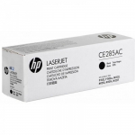 Картридж лазерный HP CE285AC, черный