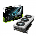 Видеокарта Gigabyte GeForce RTX 4070 SUPER EAGLE OC ICE 12G, GDDR6X, 192Bit Interface, 7168 Cuda Cores,HDMI,DP,WHITE,BOX