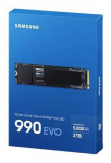 Твердотельный накопитель Samsung 990 EVO, 2 Tb, M.2, PCI-E 4.0 x4, 5000/4200 Mb/s, MZ-V9E2T0BW