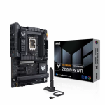Сист.плата ASUS TUF GAMING Z890-PLUS WIFI, Z890, 1851, 4xDDR5, PCI-E x16, PCI-E x1, M2,SATA,DP,HDMI,Thundrbolt. WIFI,BOX