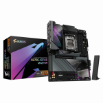 Сист.плата Gigabyte X870E A MASTER X, X870E, AM5, 4xDDR5, 3xPCI-E x16, M2, SATA, USB-C, HDMI, WIFI7, BOX