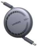 Зарядный кабель Ugreen L531 USB-C to USB-C PD Fast Charging Retractable Cable 100W Max 1m, 65904SR