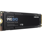 Твердотельный накопитель Samsung 990 EVO, 1 Tb, M.2, PCI-E 4.0 x4, 5000/4200 Mb/s, MZ-V9E1T0BW