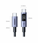 Кабель UGREEN L529 65862 USB-C to USB-C PD Fast Charging Cable