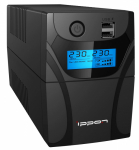 ИБП Ippon Back Power Pro II 500, 500VA, 300ВТ, AVR 162-290В, 4хС13, управление по USB, RJ-45, LCD, без кабелей