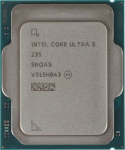 Процессор Core Ultra 5 235, 14C/14T, base 3.4GHz, 5GHz Turbo, 24Mb L3, TDP65W, AT80768063F6