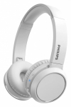 Наушники накладные PHILIPS TAH4205WT/00 Bluetooth 5.0/Время работы 29 ч/Bass Boost/быстрая зарядка