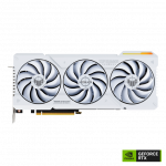 Видеокарта ASUS TUF-RTX4070TIS-O16G-WHITE-GAMING, 16Gb GDDR6X, 256Bit Interface, 8448 Cuda Cores, HDMI, DP, WHITE, BOX