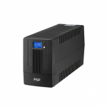 ИБП FSP iFP 800 480W/батарея 12V 9Ah/USB port/RJ 45/2 розетки Euro/ЖК дисплей