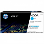 Картридж лазерный HP CF451A LaserJet 655A, оригинальный, голубой