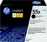 Картридж лазерный HP CE255X черный, для Laser Jet P3015/P3011, 12500 страниц, повышенной емкости