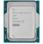 Процессор Core Ultra 5 230F, 10C/10T, base 3.4GHz, 5GHz Turbo, 24Mb L3, TDP65W, AT807680676F